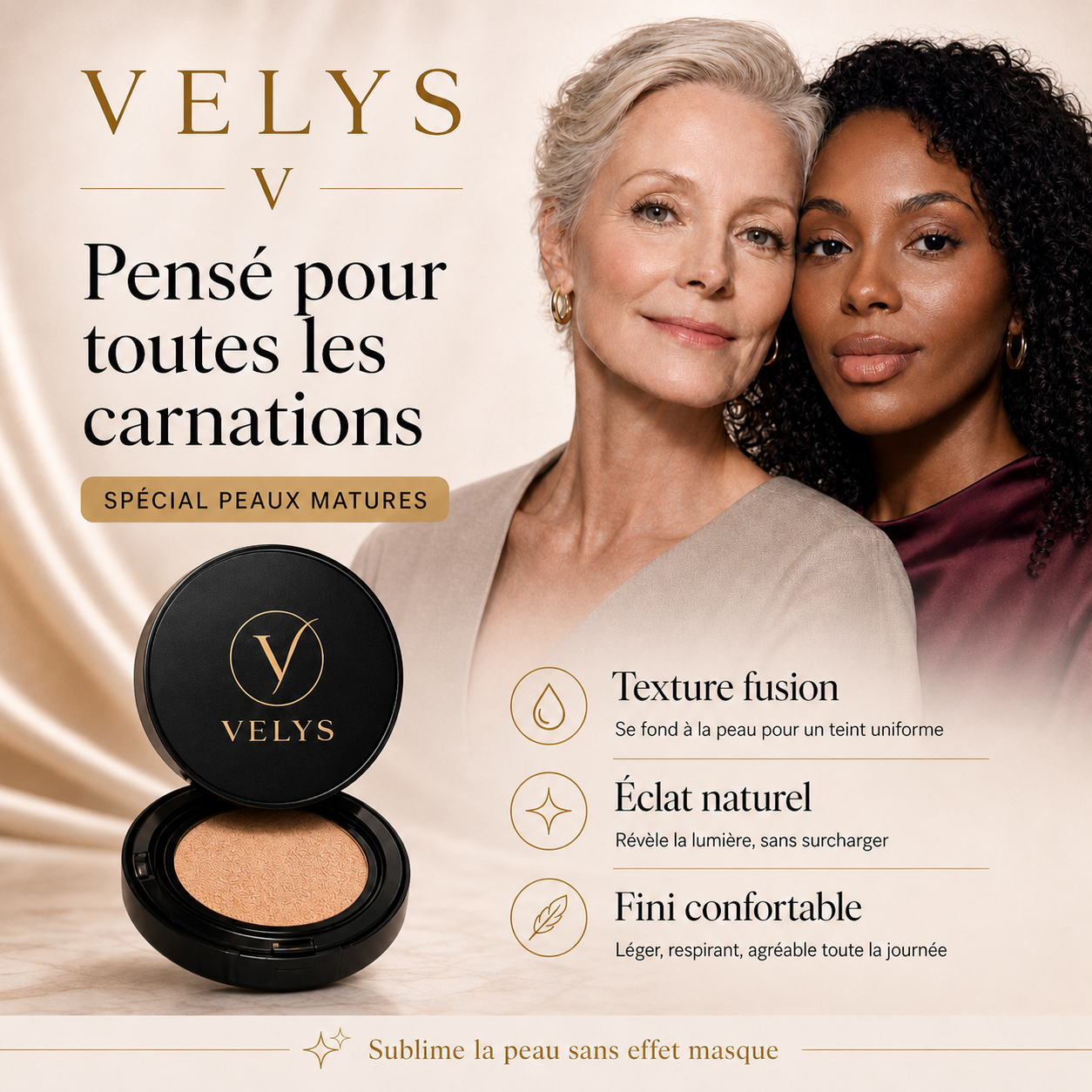 Fond de Teint Cushion Velys