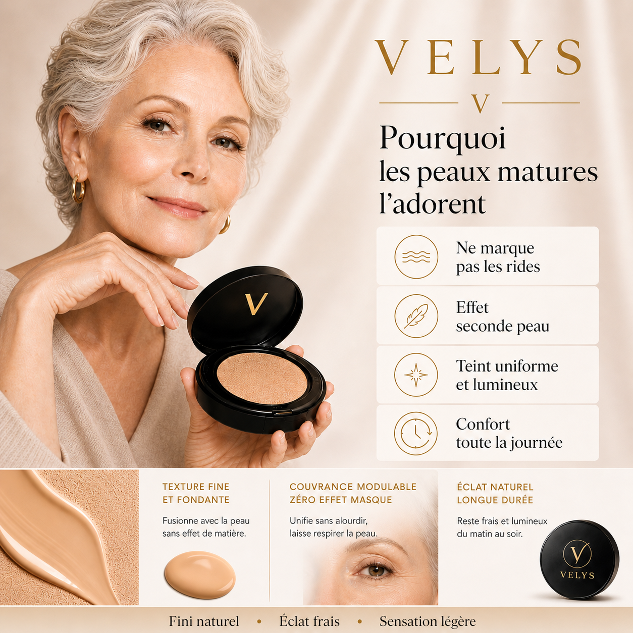 Fond de Teint Cushion Velys